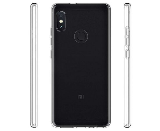 Чехол для моб. телефона Laudtec для Xiaomi Mi A2 Clear tpu (Transperent) (LC-Mi6x), изображение 2 Чехол для моб. телефона Laudtec для Xiaomi Mi A2 Clear tpu (Transperent) (LC-Mi6x), изображение 2