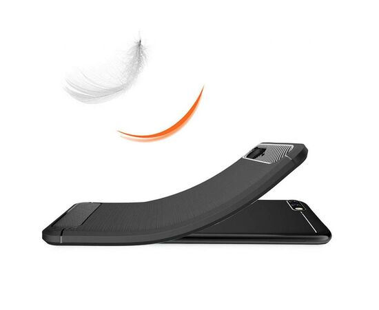 Чехол для моб. телефона Laudtec для Huawei Y6 2018 Carbon Fiber (Black) (LT-HY62018B), изображение 4