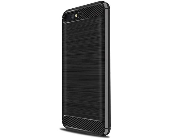 Чехол для моб. телефона Laudtec для Huawei Y6 2018 Carbon Fiber (Black) (LT-HY62018B), изображение 7
