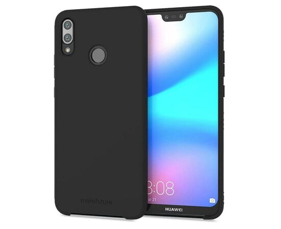 Чехол для моб. телефона MakeFuture Silicone Case Huawei P20 Lite Black (MCS-HUP20LBK)