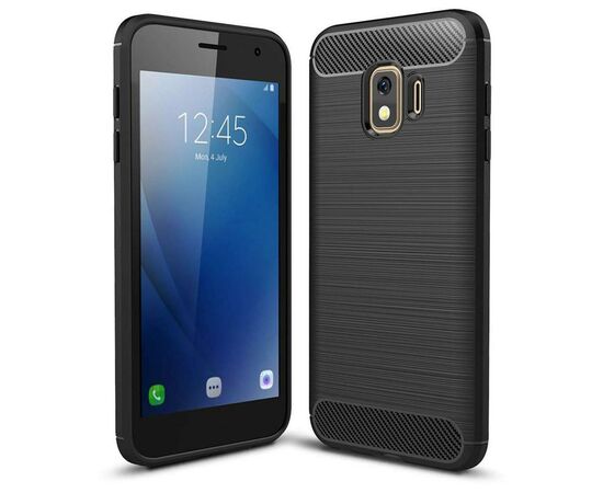Чехол для моб. телефона Laudtec для Samsung Galaxy J2 Core Carbon Fiber (Black) (LT-J2C)