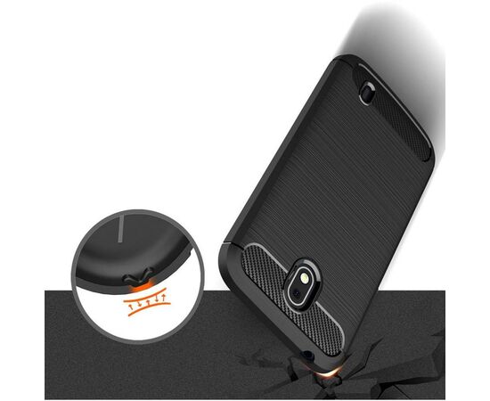 Чехол для моб. телефона Laudtec для Nokia 1 Carbon Fiber (Black) (LT-N1B), изображение 6 Чехол для моб. телефона Laudtec для Nokia 1 Carbon Fiber (Black) (LT-N1B), изображение 6