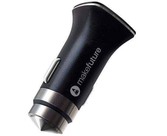 Зарядний пристрій MakeFuture Car 3A QuickCharge Black (MCC-31QBK), зображення 2 Зарядний пристрій MakeFuture Car 3A QuickCharge Black (MCC-31QBK), зображення 2