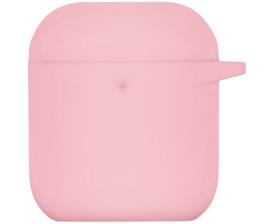Чехол для наушников 2E для Apple AirPods Pure Color Silicone 3.0 мм Light pink (2E-AIR-PODS-IBPCS-3-LPK)