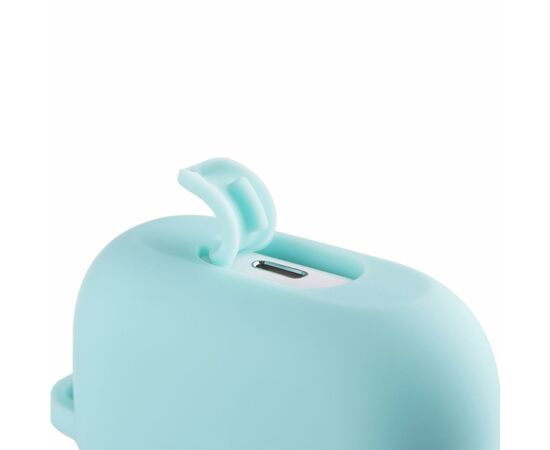 Чехол для наушников 2E для Apple AirPods Pro Pure Color Silicone 2.5 мм Mint (2E-PODSPR-IBPCS-2.5-MT), изображение 3 Чехол для наушников 2E для Apple AirPods Pro Pure Color Silicone 2.5 мм Mint (2E-PODSPR-IBPCS-2.5-MT), изображение 3