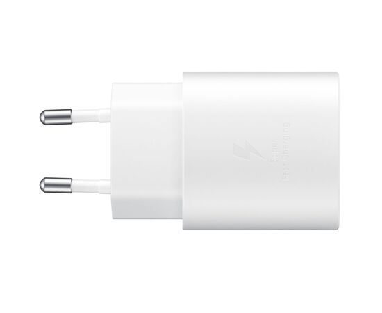 Зарядное устройство Samsung EP-TA800XWEGRU 25W PD3.0 Type-C (White) (EP-TA800XWEGRU), изображение 2 Зарядное устройство Samsung EP-TA800XWEGRU 25W PD3.0 Type-C (White) (EP-TA800XWEGRU), изображение 2