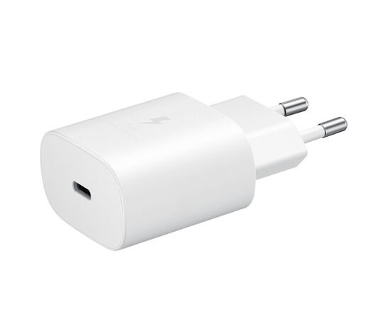 Зарядний пристрій Samsung EP-TA800XWEGRU 25W PD3.0 Type-C (White) (EP-TA800XWEGRU)