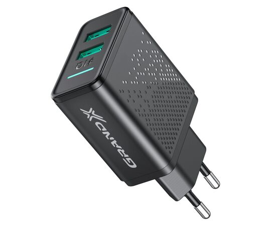 Зарядний пристрій Grand-X CH-60 2USB 5V 3,1A (CH-60), зображення 3 Зарядний пристрій Grand-X CH-60 2USB 5V 3,1A (CH-60), зображення 3