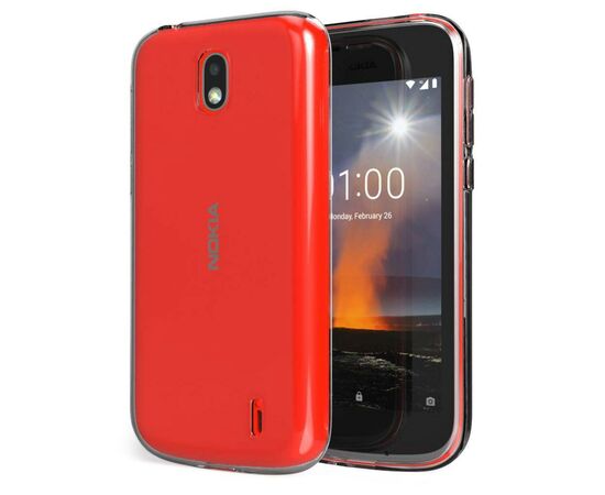 Чехол для моб. телефона Laudtec для Nokia 1 Clear tpu (Transperent) (LC-N1T), изображение 3 Чехол для моб. телефона Laudtec для Nokia 1 Clear tpu (Transperent) (LC-N1T), изображение 3