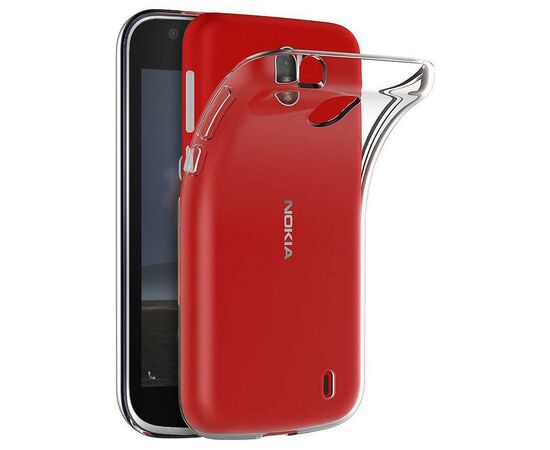 Чехол для моб. телефона Laudtec для Nokia 1 Clear tpu (Transperent) (LC-N1T)
