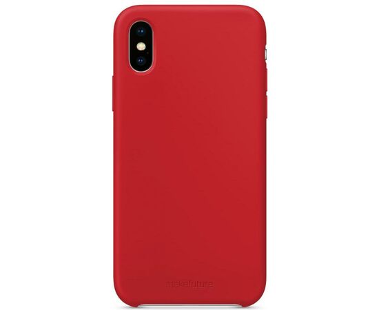 Чохол до моб. телефона MakeFuture Silicone Case Apple iPhone XS Red (MCS-AIXSRD), зображення 3 Чохол до моб. телефона MakeFuture Silicone Case Apple iPhone XS Red (MCS-AIXSRD), зображення 3