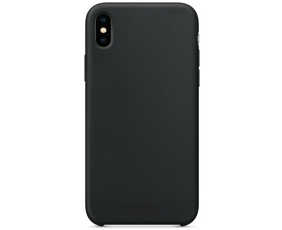 Чохол до моб. телефона MakeFuture Silicone Case Apple iPhone XS Max Black (MCS-AIXSMBK), зображення 2 Чохол до моб. телефона MakeFuture Silicone Case Apple iPhone XS Max Black (MCS-AIXSMBK), зображення 2
