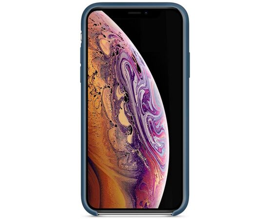 Чохол до моб. телефона MakeFuture Silicone Case Apple iPhone XS Max Blue (MCS-AIXSMBL), зображення 3 Чохол до моб. телефона MakeFuture Silicone Case Apple iPhone XS Max Blue (MCS-AIXSMBL), зображення 3