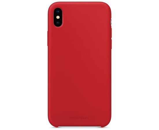 Чехол для моб. телефона MakeFuture Silicone Case Apple iPhone XS Max Red (MCS-AIXSMRD), изображение 2
