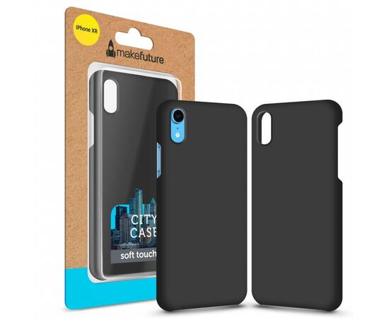 Чехол для моб. телефона MakeFuture City Case (PC) Apple iPhone XR Black (MCC-AIXRBK)