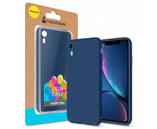Чехол для моб. телефона MakeFuture Skin Case Apple iPhone XR Blue (MCSK-AIXRBL)
