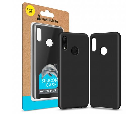 Чехол для моб. телефона MakeFuture Silicone Case Huawei P Smart 2019 Black (MCS-HUPS19BK)