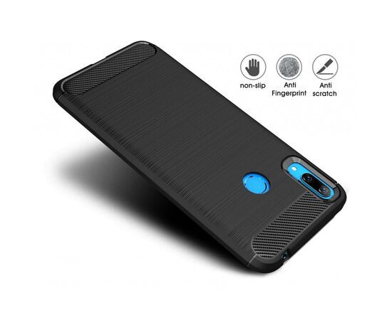 Чехол для моб. телефона Laudtec для Huawei Y7 2019 Carbon Fiber (Black) (LT-HY72019B), изображение 3 Чехол для моб. телефона Laudtec для Huawei Y7 2019 Carbon Fiber (Black) (LT-HY72019B), изображение 3