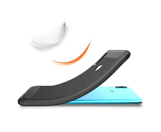 Чехол для моб. телефона Laudtec для Huawei Y7 2019 Carbon Fiber (Black) (LT-HY72019B), изображение 5 Чехол для моб. телефона Laudtec для Huawei Y7 2019 Carbon Fiber (Black) (LT-HY72019B), изображение 5