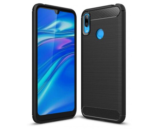 Чехол для моб. телефона Laudtec для Huawei Y7 2019 Carbon Fiber (Black) (LT-HY72019B)