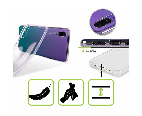 Чехол для моб. телефона Laudtec для Huawei Y7 2019 Clear tpu (Transperent) (LC-HY72019T), изображение 3 Чехол для моб. телефона Laudtec для Huawei Y7 2019 Clear tpu (Transperent) (LC-HY72019T), изображение 3