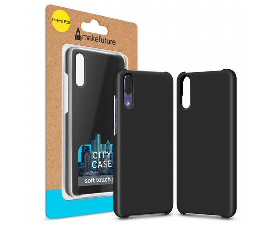 Чехол для моб. телефона MakeFuture City Huawei P20 Black (MCC-HUP20BK)