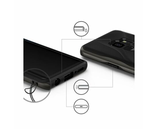 Чехол для моб. телефона Ringke Wave Samsung Galaxy S9 Metallic Chrome (RCS4416), изображение 2 Чехол для моб. телефона Ringke Wave Samsung Galaxy S9 Metallic Chrome (RCS4416), изображение 2