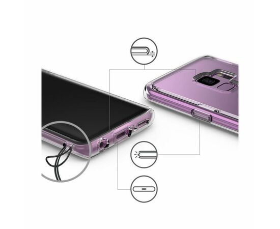 Чехол для моб. телефона Ringke Fusion Samsung Galaxy S9 Clear (RCS4413), изображение 2 Чехол для моб. телефона Ringke Fusion Samsung Galaxy S9 Clear (RCS4413), изображение 2