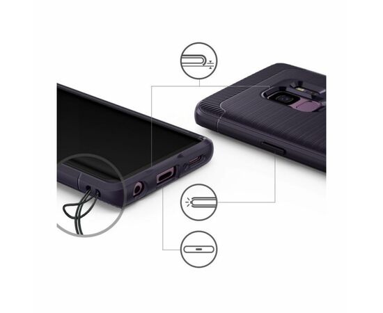 Чехол для моб. телефона Ringke Onyx Samsung Galaxy S9 Plum Violet (RCS4418), изображение 2