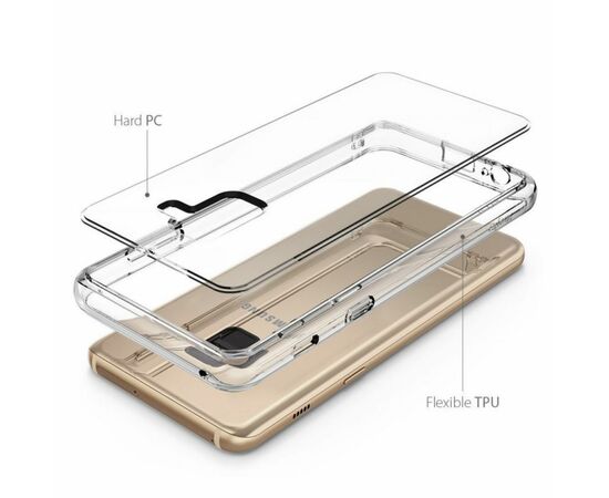 Чехол для моб. телефона Ringke Fusion Samsung Galaxy A8 2018 Clear (RCS4422), изображение 2 Чехол для моб. телефона Ringke Fusion Samsung Galaxy A8 2018 Clear (RCS4422), изображение 2