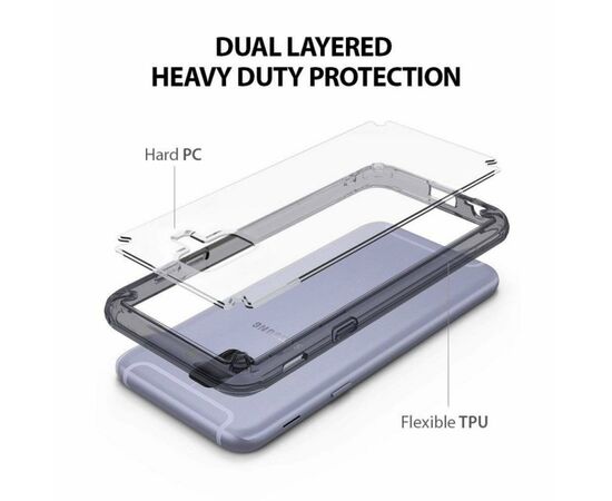 Чехол для моб. телефона Ringke Fusion Samsung Galaxy A6 Smoke Black (RCS4438), изображение 2 Чехол для моб. телефона Ringke Fusion Samsung Galaxy A6 Smoke Black (RCS4438), изображение 2