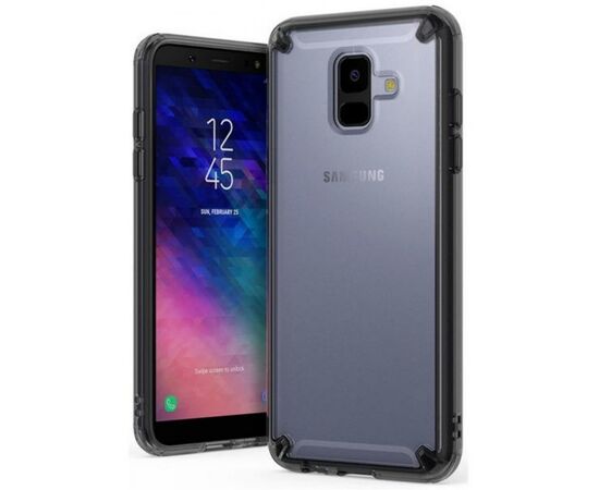 Чохол до моб. телефона Ringke Fusion Samsung Galaxy A6 Smoke Black (RCS4438)