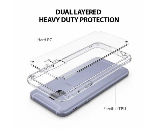 Чехол для моб. телефона Ringke Fusion Samsung Galaxy A6 Clear (RCS4437), изображение 2 Чехол для моб. телефона Ringke Fusion Samsung Galaxy A6 Clear (RCS4437), изображение 2