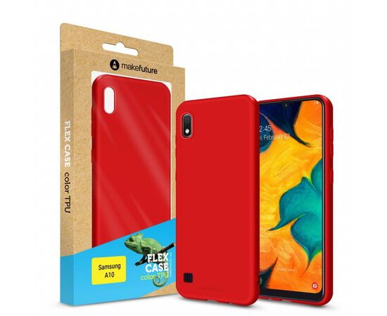 Чехол для моб. телефона MakeFuture Flex Case (Soft-touch TPU) Samsung A10 Red (MCF-SA105RD)