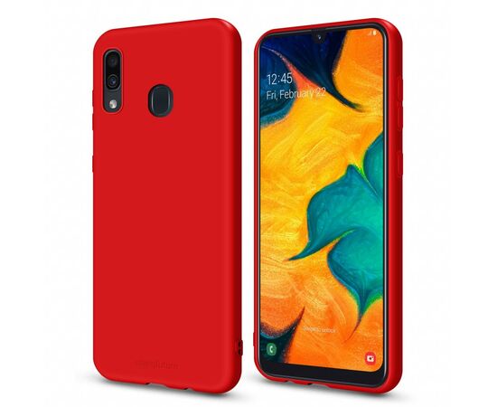 Чехол для моб. телефона MakeFuture Flex Case (Soft-touch TPU) Samsung A20/A30 Red (MCF-SA205RD), изображение 4 Чехол для моб. телефона MakeFuture Flex Case (Soft-touch TPU) Samsung A20/A30 Red (MCF-SA205RD), изображение 4