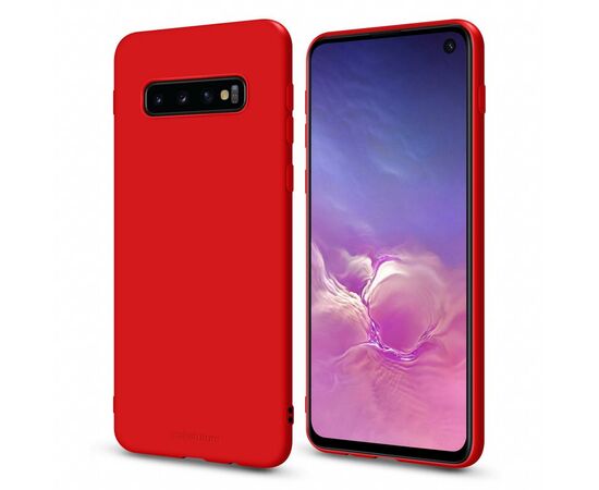 Чехол для моб. телефона MakeFuture Flex Case (Soft-touch TPU) Samsung S10 Red (MCF-SS10RD), изображение 4 Чехол для моб. телефона MakeFuture Flex Case (Soft-touch TPU) Samsung S10 Red (MCF-SS10RD), изображение 4