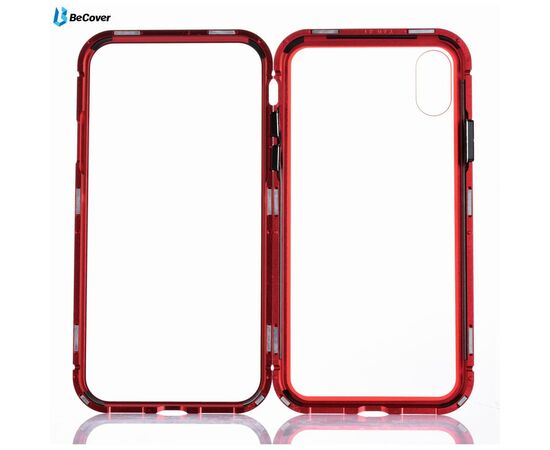 Чехол для моб. телефона BeCover Magnetite Hardware iPhone X Red (702694), изображение 3