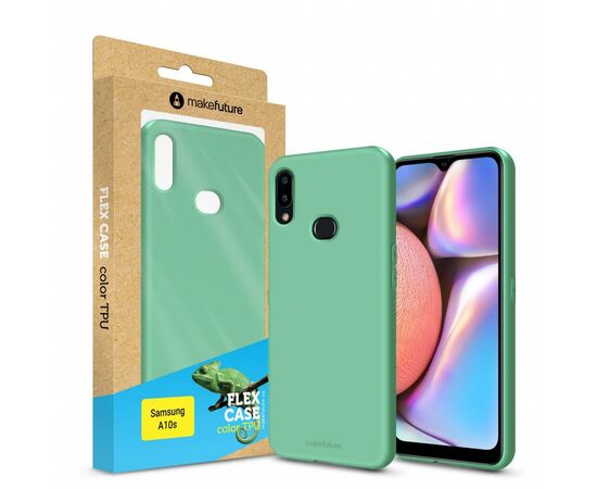 Чехол для моб. телефона MakeFuture Flex Case (Soft-touch TPU) Samsung A10s Olive (MCF-SA10SOL)