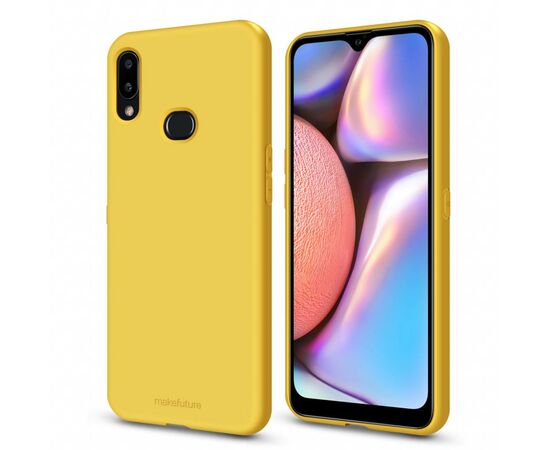 Чохол до моб. телефона MakeFuture Flex Case (Soft-touch TPU) Samsung A10s Yellow (MCF-SA10SYE), зображення 2 Чохол до моб. телефона MakeFuture Flex Case (Soft-touch TPU) Samsung A10s Yellow (MCF-SA10SYE), зображення 2