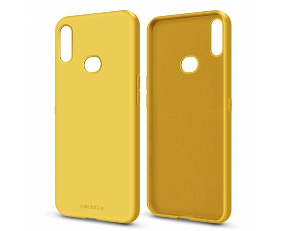 Чохол до моб. телефона MakeFuture Flex Case (Soft-touch TPU) Samsung A10s Yellow (MCF-SA10SYE), зображення 3 Чохол до моб. телефона MakeFuture Flex Case (Soft-touch TPU) Samsung A10s Yellow (MCF-SA10SYE), зображення 3