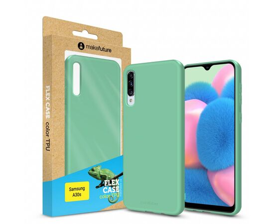 Чохол до моб. телефона MakeFuture Flex Case (Soft-touch TPU) Samsung A30s Olive (MCF-SA30SOL)