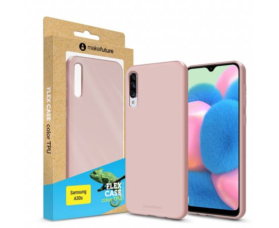 Чехол для моб. телефона MakeFuture Flex Case (Soft-touch TPU) Samsung A30s Rose (MCF-SA30SRS)