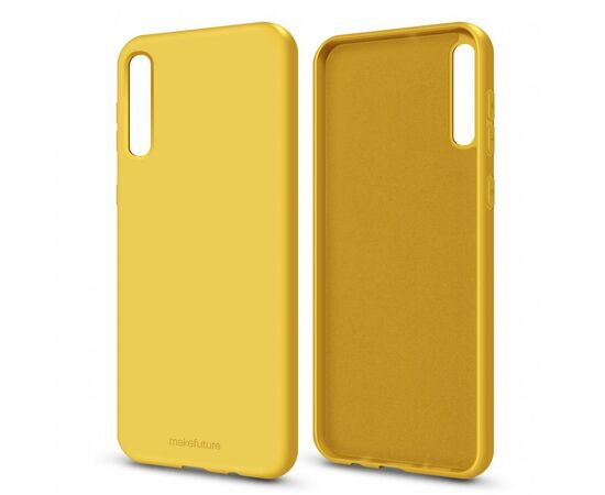 Чехол для моб. телефона MakeFuture Flex Case (Soft-touch TPU) Samsung A30s Yellow (MCF-SA30SYE), изображение 3 Чехол для моб. телефона MakeFuture Flex Case (Soft-touch TPU) Samsung A30s Yellow (MCF-SA30SYE), изображение 3