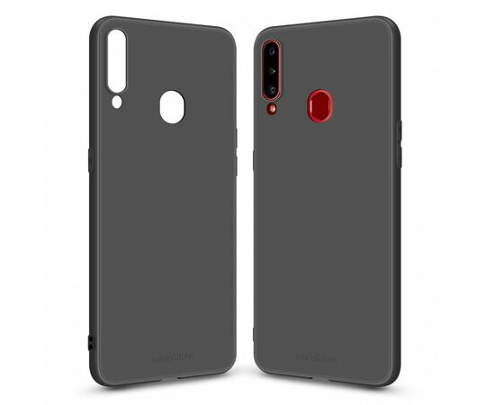 Чехол для моб. телефона MakeFuture Skin Case Samsung A20s Black (MCS-SA20SBK), изображение 2 Чехол для моб. телефона MakeFuture Skin Case Samsung A20s Black (MCS-SA20SBK), изображение 2