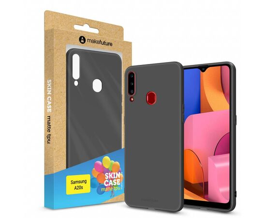 Чехол для моб. телефона MakeFuture Skin Case Samsung A20s Black (MCS-SA20SBK)