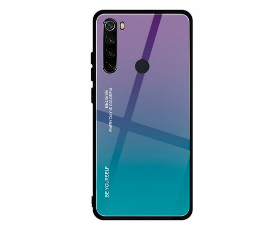 Чохол до моб. телефона BeCover Gradient Glass для Xiaomi Redmi Note 8 Purple-Blue (704449)
