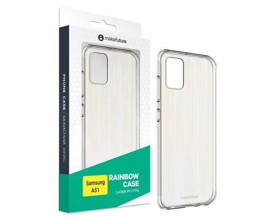 Чехол для моб. телефона MakeFuture Samsung A51 Rainbow (PC + TPU) (MCR-SA51)