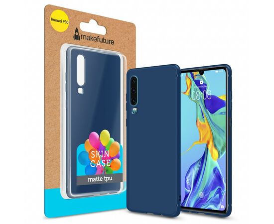 Чехол для моб. телефона MakeFuture Skin Case Huawei P30 Blue (MCSK-HUP30BL)