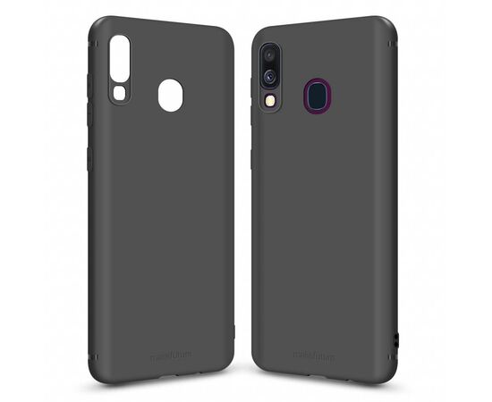 Чехол для моб. телефона MakeFuture Skin Case Samsung A10 Black (MCSK-SA105BK), изображение 2 Чехол для моб. телефона MakeFuture Skin Case Samsung A10 Black (MCSK-SA105BK), изображение 2
