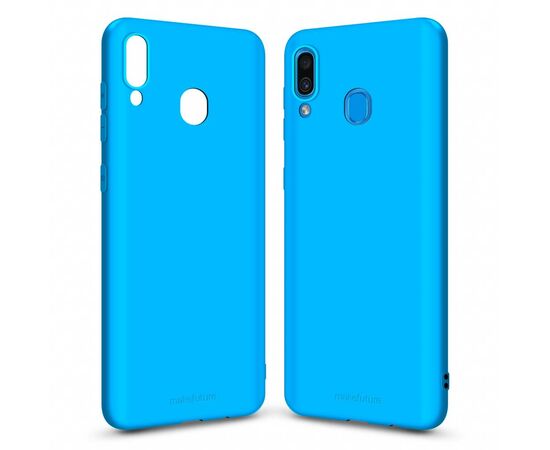 Чехол для моб. телефона MakeFuture Skin Case Samsung A20/A30 Light Blue (MCK-SA205LB), изображение 2 Чехол для моб. телефона MakeFuture Skin Case Samsung A20/A30 Light Blue (MCK-SA205LB), изображение 2